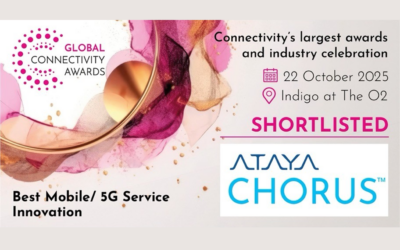 Ataya Chorus Shortlisted for Global Connectivity Awards 2025